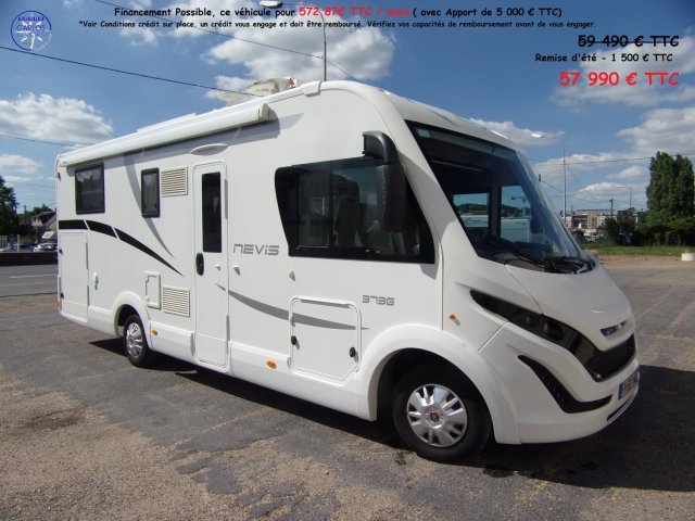 Mc Louis Nevis 373 5 Couchages / 5 Places Carte Grise 10 000 Kms